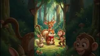 Wise Squirrel 🐿️ | Moral Story in Hindi | Kids Short Story | Life Lesson