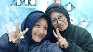 vlog main ke Blitar park, Alhamdulillah dikasi kesempatan untk main di Snow Wonderland ❄️☃️ SERU POL