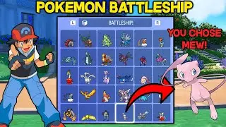 We Play Pokémon Battleship with LEGENDARIES...Then we FIGHT!