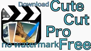 #cutecut #android #free Cute cut pro  free ( Android apk )