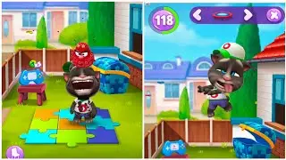 My Talking Tom 2 😺 Ooh Noo 😮 Funny moments talking tom 2 🤪 Fun with Tom and pet and Jerry 😁