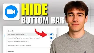 How To Hide The Bottom Bar In Zoom (Tutorial 2026)
