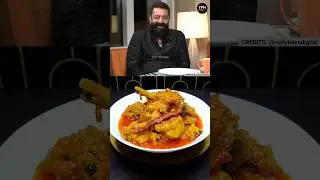 SANJAY Dutt's special CHICKEN SANJU BABA Recipe 🍗😍 #shorts #sanjaydutt #food @curlytalesdigital