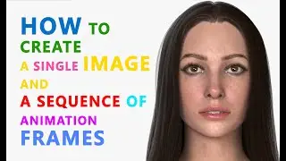 How to create a single image and a sequence in MAYA. Просчет одиночных кадров и анимации в МАЙЯ.