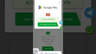 FREE Google Play Redeem code trick 😗✔️ 100% varking cod #youtubrshorts #short #viralvideo #new #2024