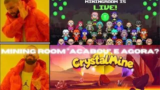 NOVO JOGO NFT, LAN&Ccedil;OU E J&Aacute; EST&Aacute; BOMBANDO! DEV do Mining Room !!! #p2ehub #crystalmine #nft #p2e