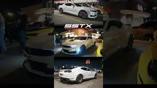 Naturally Aspirated 6th Gen Camaro vs Turbo C6 Corvette vs Nitrous C6 Corvette #streetracing #sstx