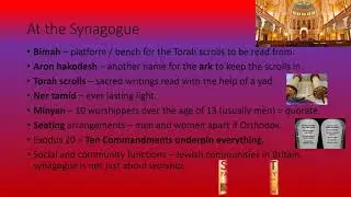 Judaism revision practices ppt