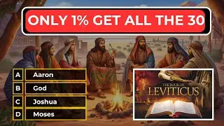 30 Leviticus Bible Quiz Questions | Can you get all?