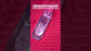 GLITTER Body mist ✨ #shorts #shopping #youtubeshorts #collection
