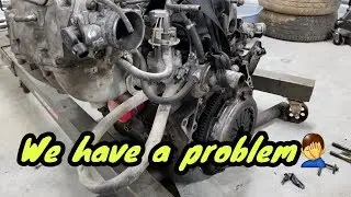 CB7 H22 Accord Project | Removing The Engine Wiring Harness and Trans