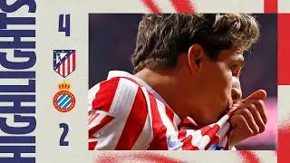 Atl&eacute;tico de Madrid 4-2 Espanyol | ⚽ S&oslash;rloth (2), Giuliano and Lookman | HIGHLIGHTS, LaLiga - MD25