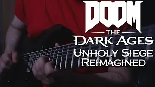 Andromida - Unholy Siege (Guitar Playthrough) - Doom The Dark Ages Soundtrack