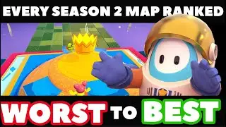 EVERY FALL GUYS SEASON 2 MAP RANKED - WORST TO BEST