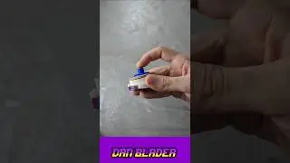 JOGAR BEY CASEIRO NO CH&Atilde;O DESGASTA A PONTA??? #beyblade #danblader #beybladecaseira