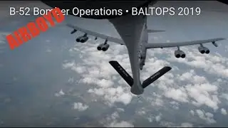B-52 Bomber Operations &bull; BALTOPS 2019