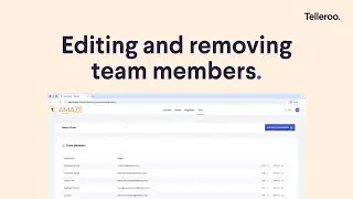 Editing and removing team members as an accountant or bookkeeper
