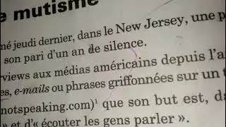 lire/un an de mutisme/1ann&eacute;e du cycle secondaire coll&eacute;gial/p10/fait divers@proffarid