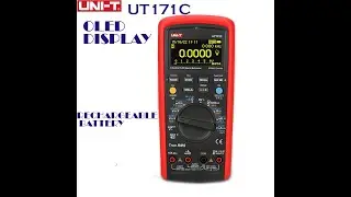 UNI-T Industrial Digital Multimeters UT171C OLED Display (Unboxing)