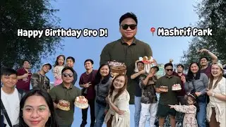 Back again at Mushrif Park to celebrate our friend’s birthday 🎉🌿