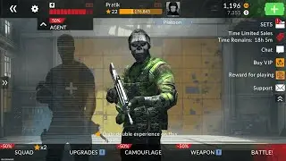 Code of War Elite Gameplay : Poison with Famas