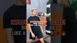 Improve Your Reflexes! Dodge Punches Like a Pro Fighter 🥊🔥 #BoxingDefense #Training #HeadMovement