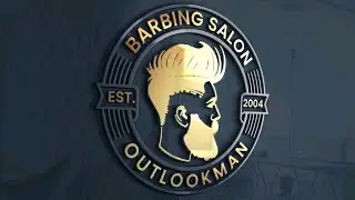 Barber Shop Logo Design || Pixellab logos || Diko Graphics