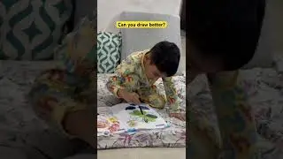 Flower 🌼 🌷 paint and learn colors! #shorts #kids #kidslearning #kidsactivities #painting