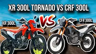 XR 300L Tornado vs CRF 300L SIN FILTROS, &iquest;La mejor DOBLE PROP&Oacute;SITO en 2025?