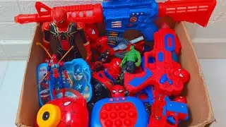 Spiderman Bubble Camera, Spiderman Pop It Toy, and More Toys Ready To Review