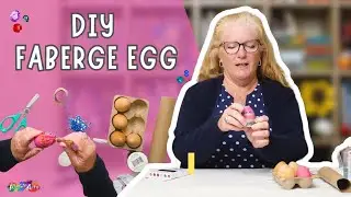 DIY Faberge Egg - EASY Festive Room Decoration!