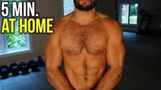 5 Min. BEAST Home Chest Workout (NO Weights!!)