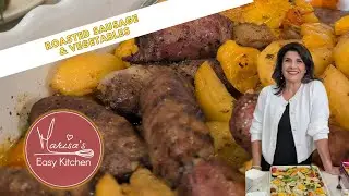 Italian Roasted Sausage & Vegetables | Crispy, Flavour-Packed Sheet Pan Dinner