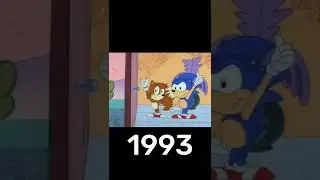 Evolution of Sonic the hedgehog in Cartoons & Movies 1993 To 2022 Shorts