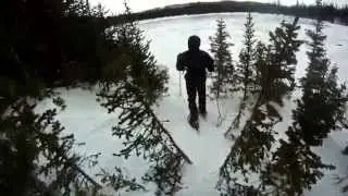 Explore Colorado snowshoeing brainard lake