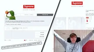 Supreme SS20 Week 9 - Live Cop - Card Decline City (Manual Checkout)