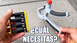 ¿CUAL HANDGRIP ES MEJOR? Rutina para ANTEBRAZOS, Dedos y MANOS FUERTES #handgrips #gym