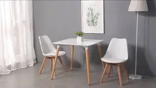 Helen-SW, Stylish cafe modern plastic chair with wooden leg cheap plastic chair price