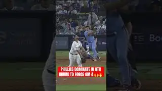 It&rsquo;s now a 2-1 series after the @Phillies take care of business in Game 3 👏 #NLDS #MLB  #Phillies