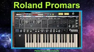 Roland Promars Factory Sound Presets