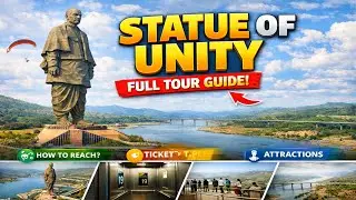 Statue Of Unity | Gujrat tour | statue Of unity tour guide | #travel #travelvlog #travelwithme 