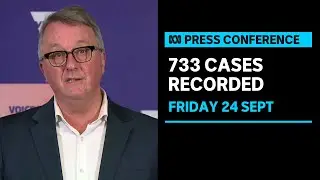 IN FULL: Martin Foley to provide COVID-19 update as 733 new cases recorded | ABC News