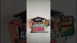 🎓 Kindergarten Graduation Cake Topper 🎓