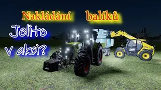 FS22 , Agro Synkov , Livestream-  nakládání balíků