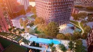 Swimming pool 'bridge' to link London 10 Story towers
