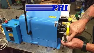 Tubing Square and Deburr Demo - PHI 2CPV End Finishing Machine