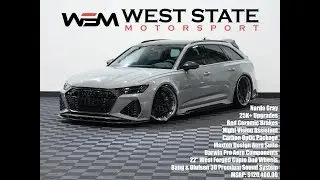 2021 Audi RS 6 Avant West State Motorsport #WSM1845
