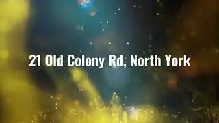 21 Old Colony Rd, North York