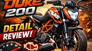 2025 KTM Duke 200 Review | New Model Changes, Exhaust Sound & Full Walkaround