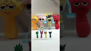 Fun Bot Or Pinki? Sprunki Toys #sprunki #toys #shorts